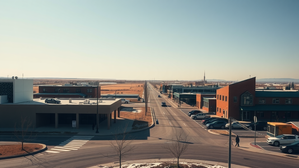 Lethbridge landscape featuring the Oldman River, highlighting community engagement and challenges in debt relief. Debt solutions available.