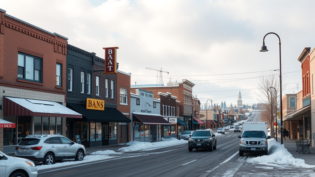 Okotoks skyline with a focus on community, reflecting the importance of debt relief support services. Debt solutions available.