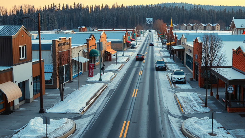 a peaceful view of Wetaskiwin showcasing community support for debt relief programs Debt solutions available.