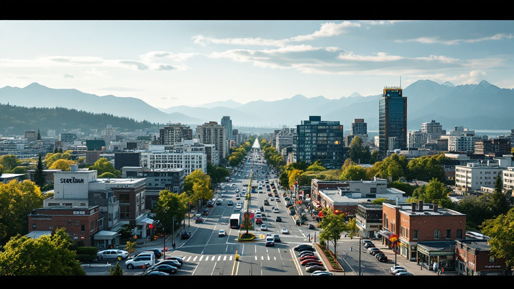 Coquitlam landscape with a focus on community support for debt relief solutions. Debt solutions available.