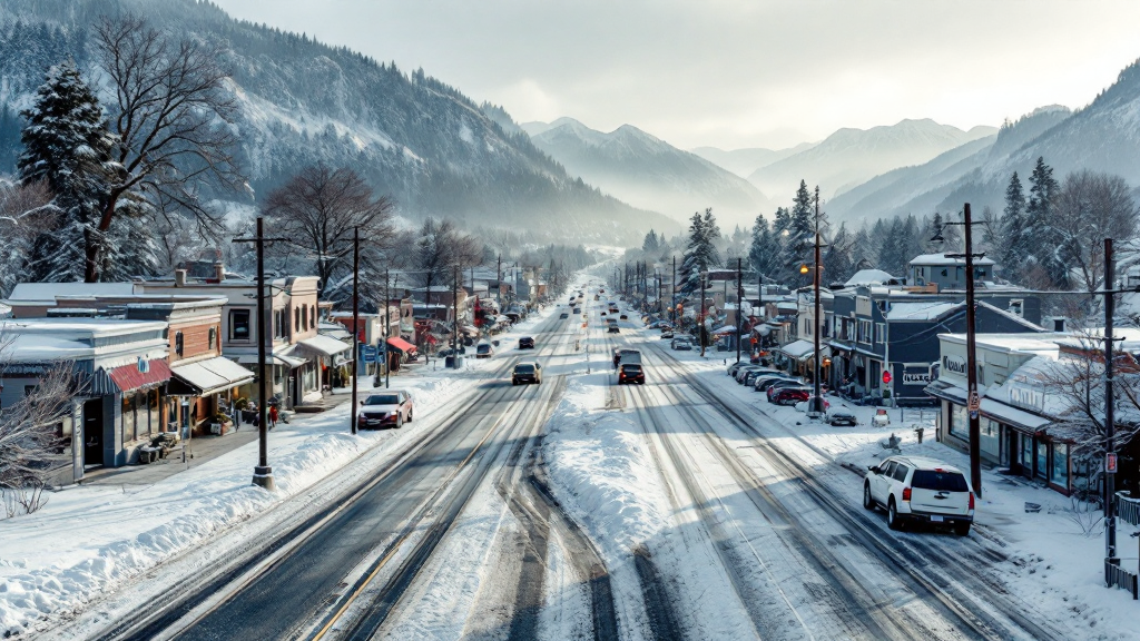 Scenic view of Salmon Arm showcasing the community while highlighting debt relief support resources. Debt solutions available.