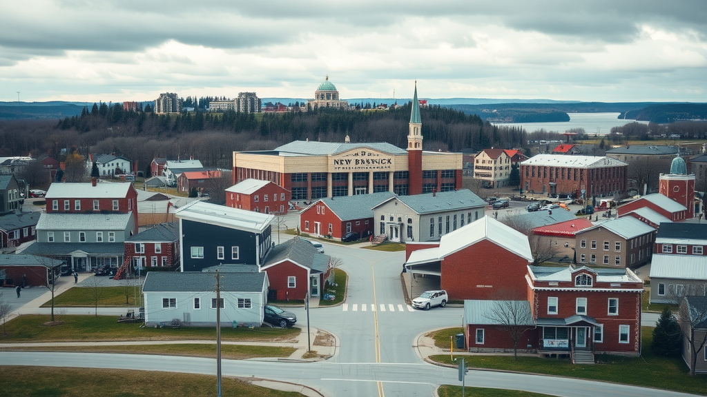 Dieppe community park with trails and river views, highlighting the city’s recreational and cultural heritage.