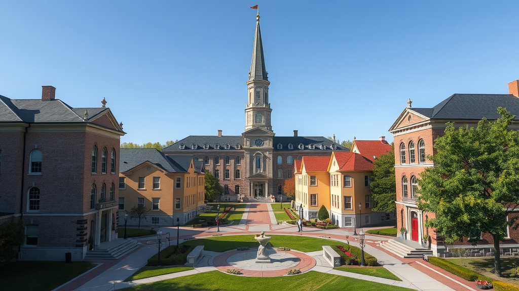 Fredericton cityscape along the Saint John River highlighting local debt relief challenges and vibrant community culture. Debt solutions available.