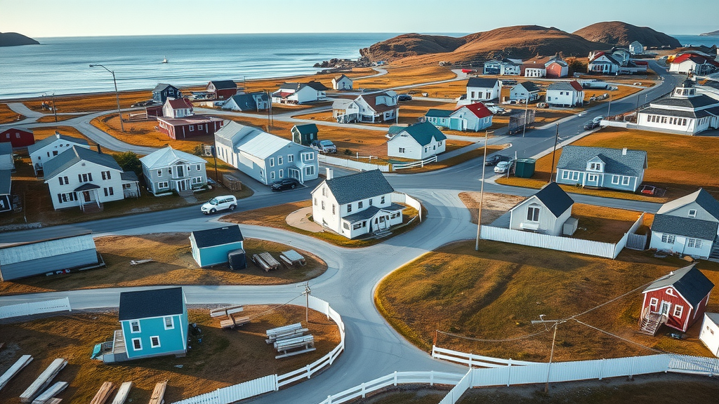 Scenic view of Torbay, Newfoundland showcasing its natural beauty and vibrant community life amidst financial challenges. Debt solutions available.