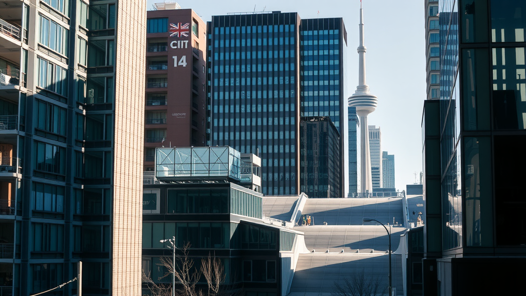 Image of Toronto’s skyline showcasing its multicultural city life amidst financial challenges and the need for debt relief. Debt solutions available.