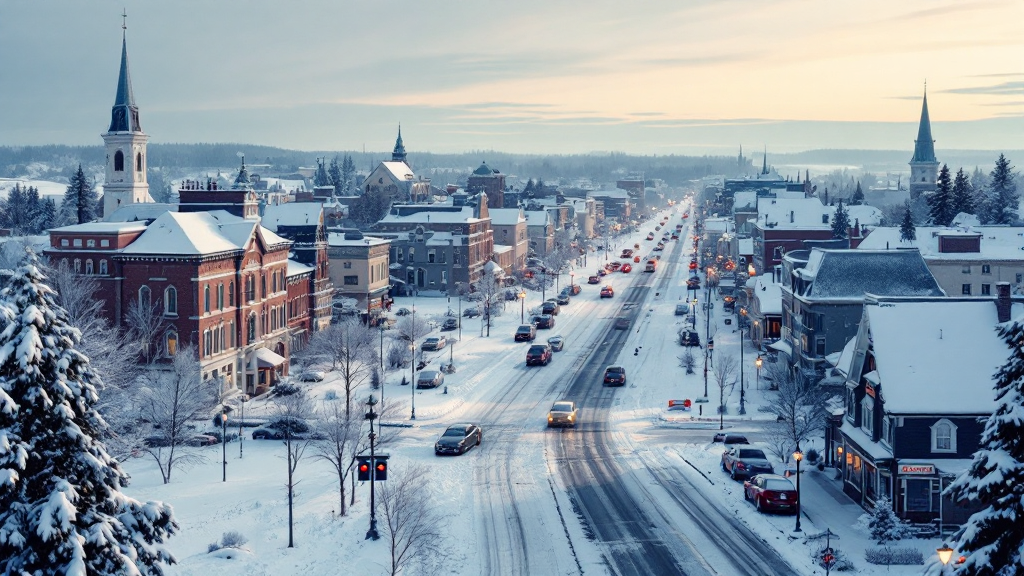 scenic view of Thetford Mines highlighting local resources for debt relief support Debt solutions available.