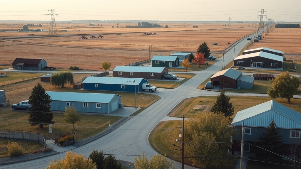 Corman Park No. 344 community park with recreational trails, showcasing rural landscapes and proximity to Saskatoon.