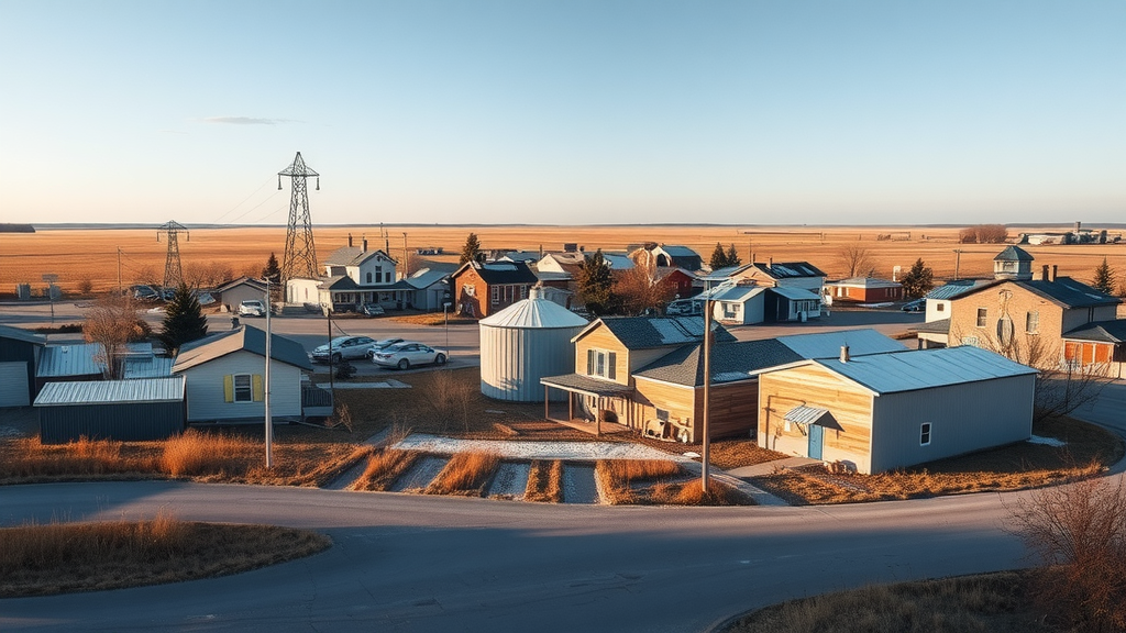 Image of Melville, Saskatchewan highlighting community spirit and agricultural heritage amid debt relief challenges faced by residents. Debt solutions available.