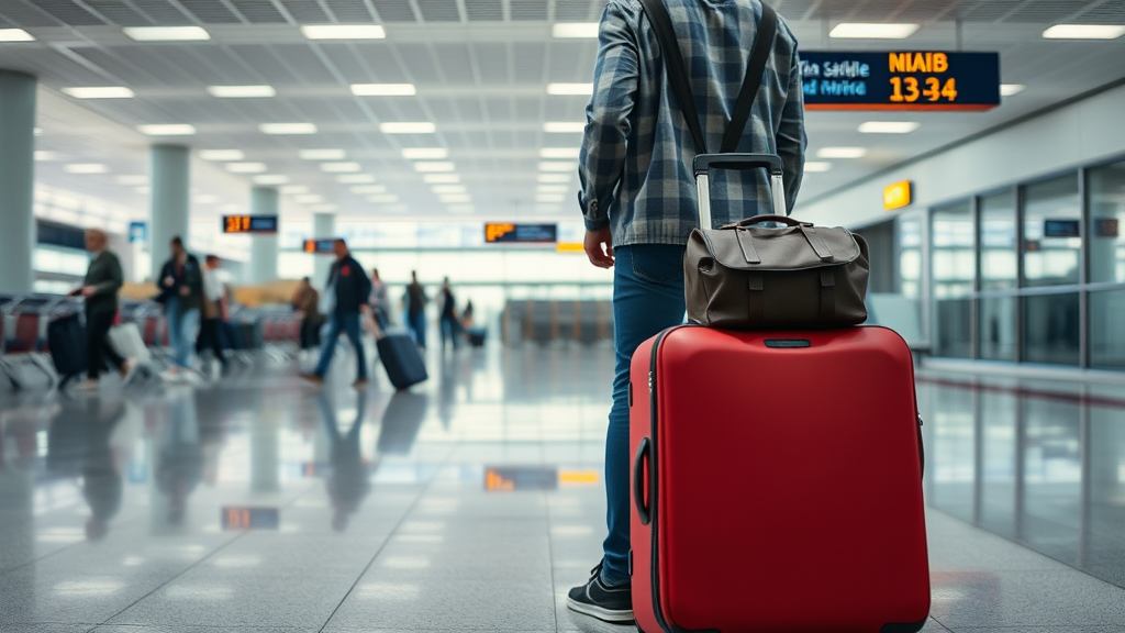 Person considering travel options after declaring bankruptcy while maintaining trustee obligations.